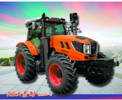 Large four-wheel drive tractor 200 HP